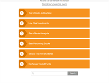 Tablet Screenshot of camarillalevels.stockforyouindia.com